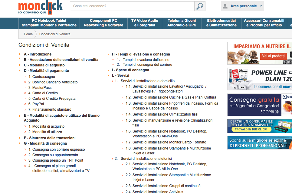 Come migliorare le condizioni di vendita di un e-commerce